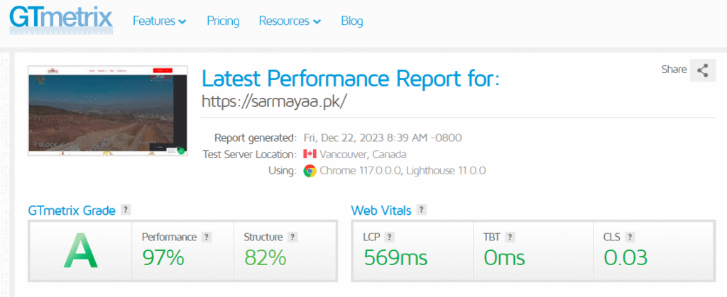 Second Client Website Speed Improvement
